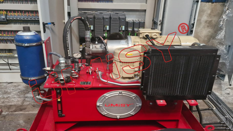 Unser mit Bosch Rexroth Technologie ausgestattetes Hydraulikaggregat ist bereit für den Kundeneinsatz…