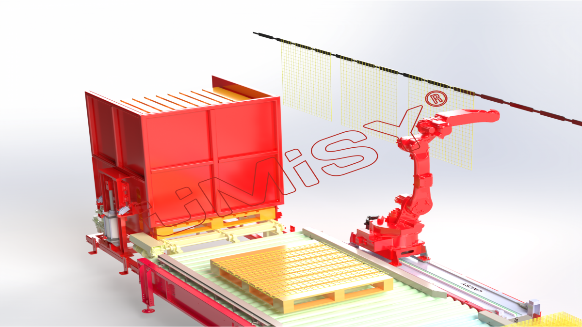 100 % Robotische Lösung für Auf- und Abhängprozesse